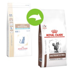 غذای گربه گاسترواینتستینال مدریت کالری رویال کنین –  Royal Canin Gastrointestinal Moderate Calorie Cat