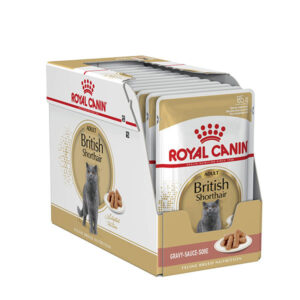 غذای پوچ گربه بریتیش رویال کنین – Royal Canin British Pouches