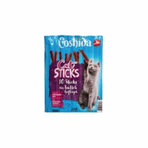 تشویقی مدادی گربه با طعم گوشت گوساله و مرغ کوشیدا – Coshida Mit Kalb & Geflugel Cat Sticks