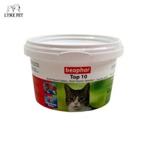 قرص مولتی ویتامین گربه تاپ تن بیفار – Beaphar Cat multi vitamin Top10