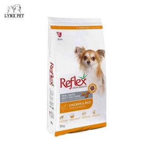 غذای خشک سگ نژاد کوچک طعم مرغ رفلکس – Reflex Small Breed Adult Dog