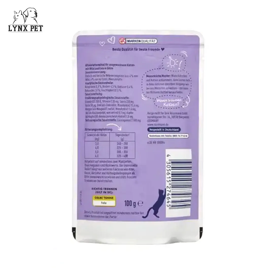 پوچ گربه گوشت شکاری و اردک وینستون