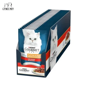پوچ گربه گوشت گورمت