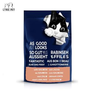 پوچ گربه ماهی سالمون فلیکس