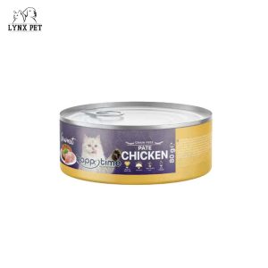 کنسرو گربه پته مرغ هپی تایم