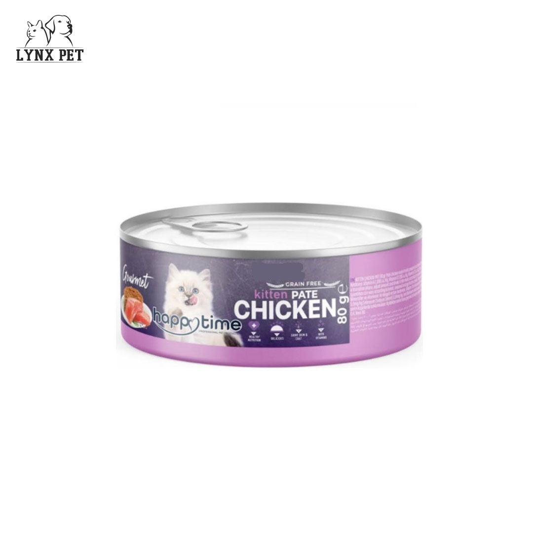 کنسرو بچه گربه پته مرغ هپی تایم