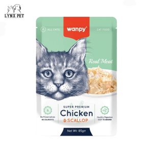 پوچ گربه مرغ و گوش ماهی ونپی