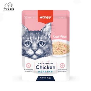 پوچ گربه مرغ و میگو ونپی