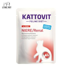 پوچ گربه رنال طعم گوشت کتوویت