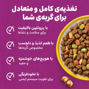 غذای گربه مرغ ویسکاس